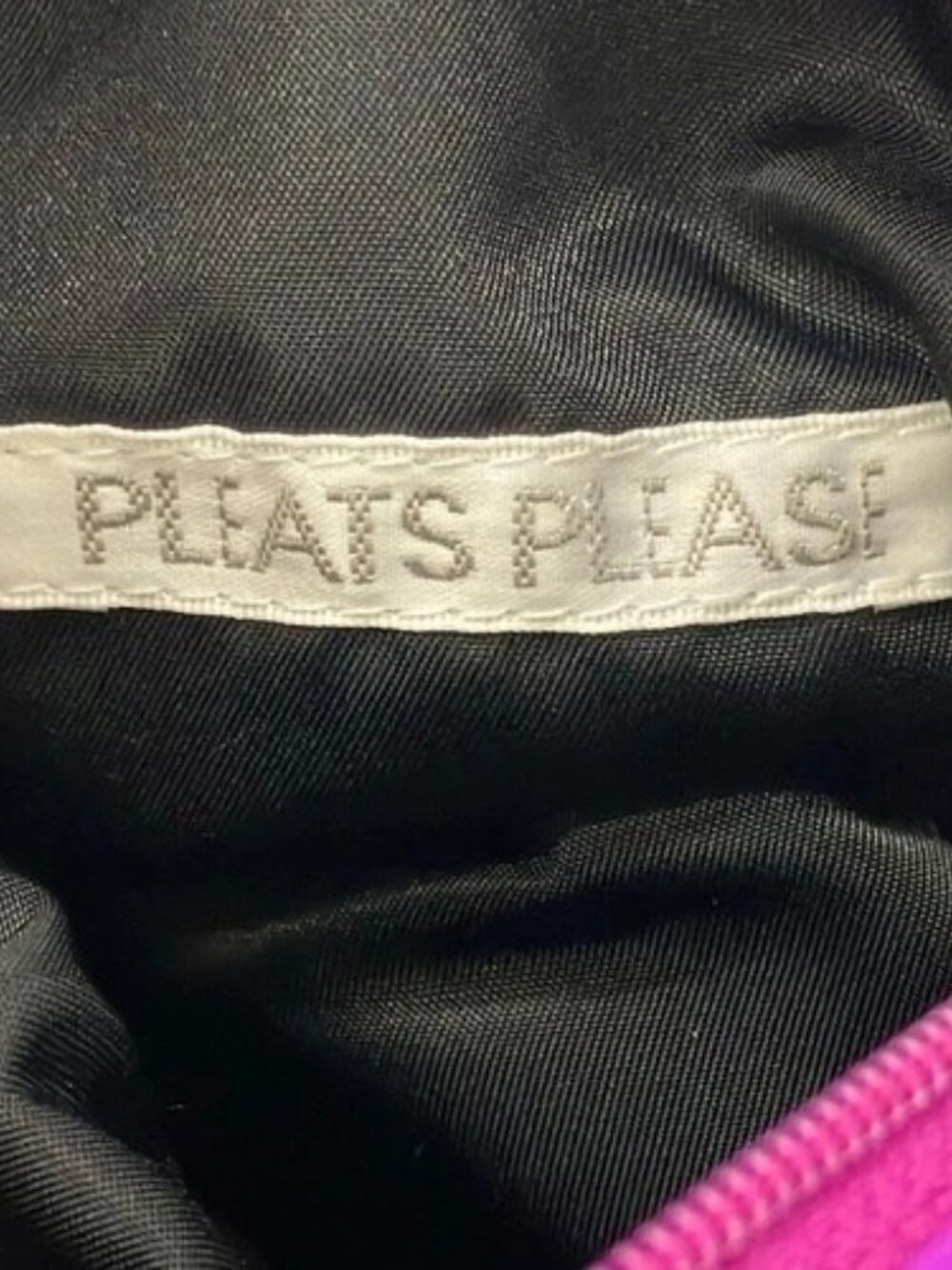 PLEATS PLEASE PP24-AG401 Purple Polyester Pouch - Picture 5 of 6